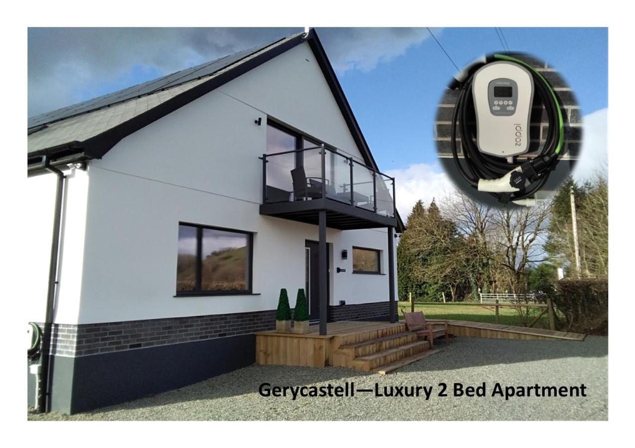 Gerycastell Luxury Holiday Apartment With Stunning Views & Ev Station Point Carmarthen Eksteriør bilde